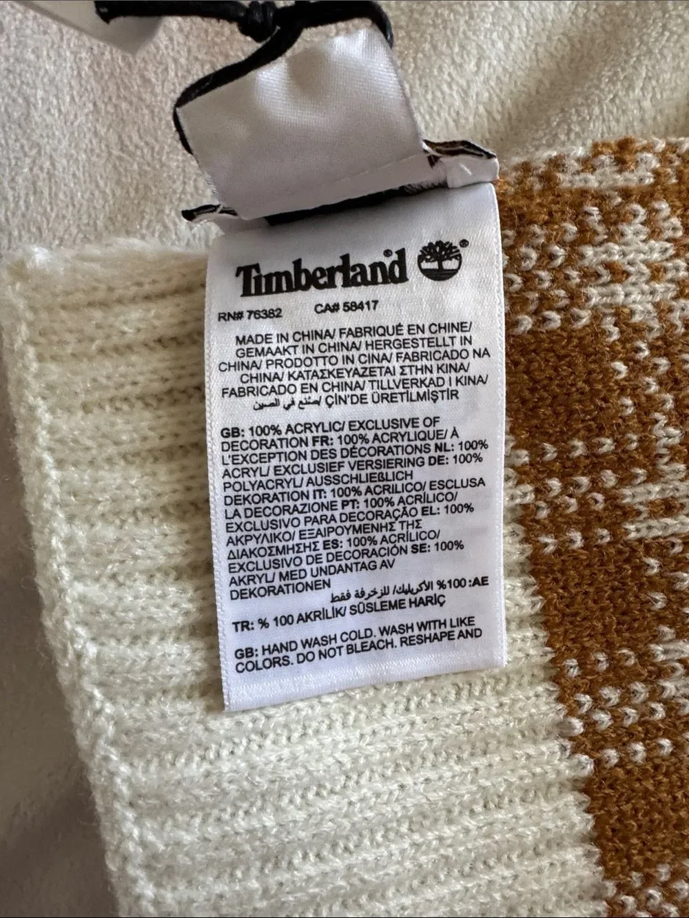 Timberland scarf
